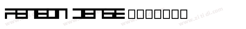feneon dense 144字体转换